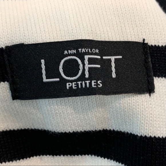 Ann Taylor LOFT Petites Striped Nautical Shorts 0P - Picture 3 of 7